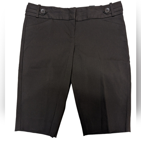 𝅺LIMITED Drew Fit Brown Bermuda Dress Shorts Sz 8 NWT - Picture 1 of 6